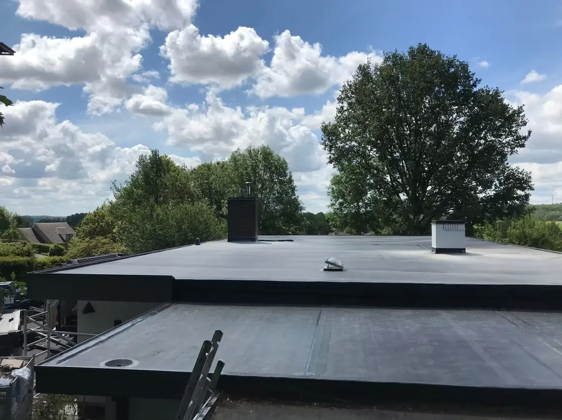 Plat dak renovatie — Pajottegem (Gooik)