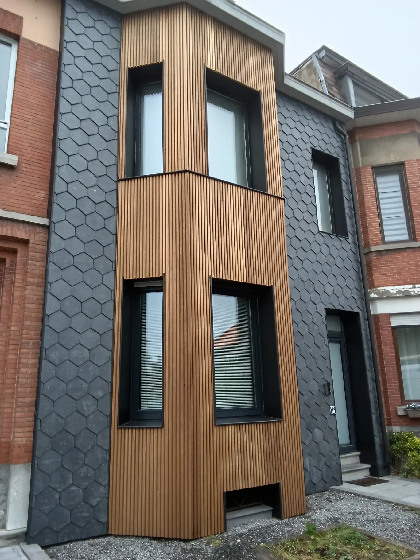 Beeld van het project in Halle
