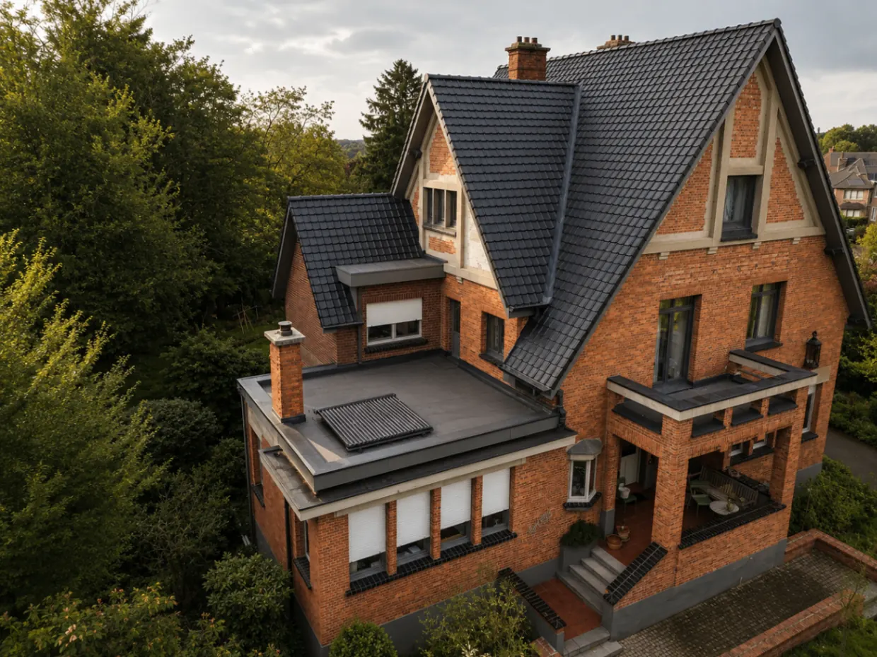 Beeld van het project in Halle