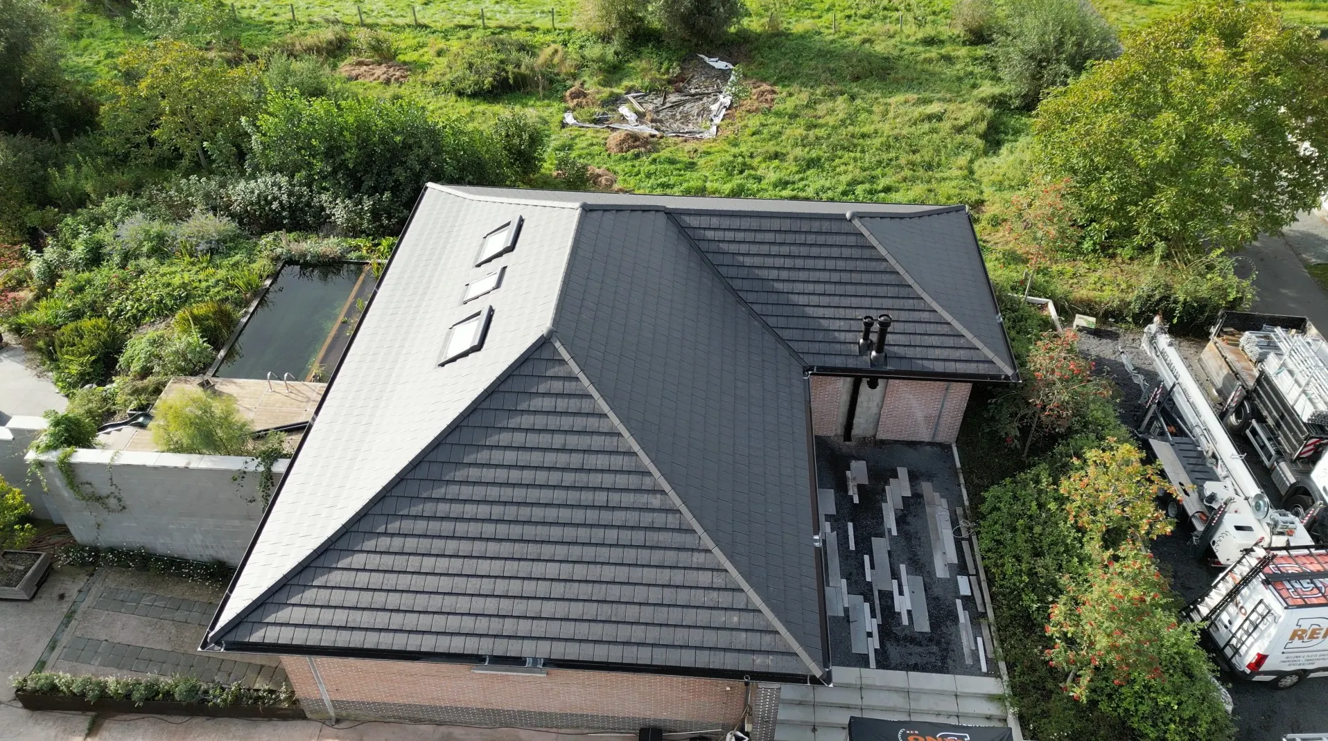 Beeld van het project in Nieuwenhove