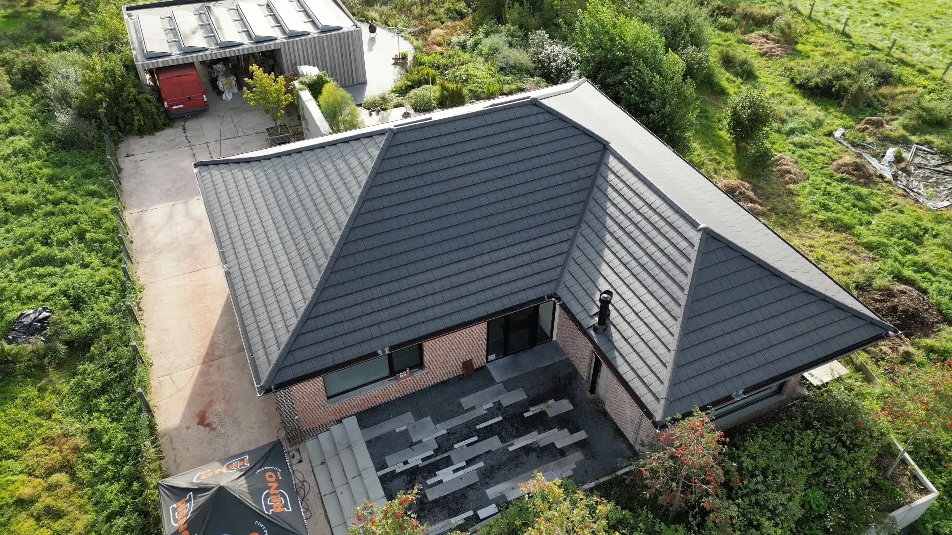 Beeld van het project in Nieuwenhove