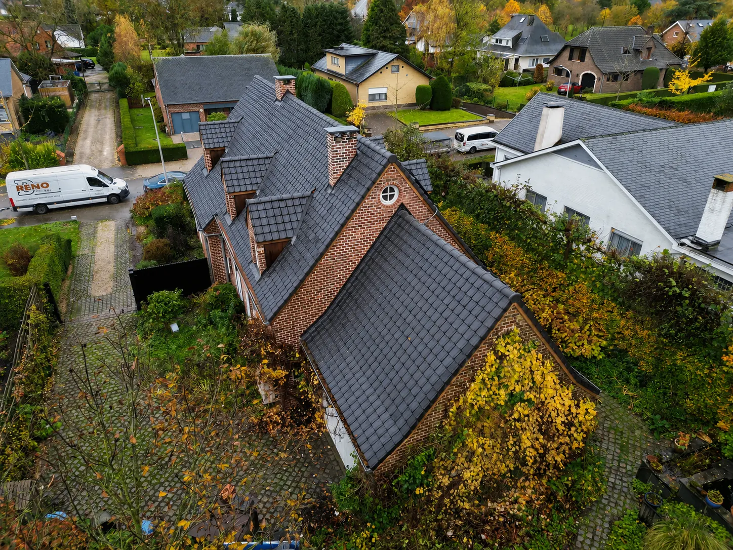 Een familiewoning, opnieuw geboren, hoofdbeeld van het project in Sint-Pieters-Leeuw